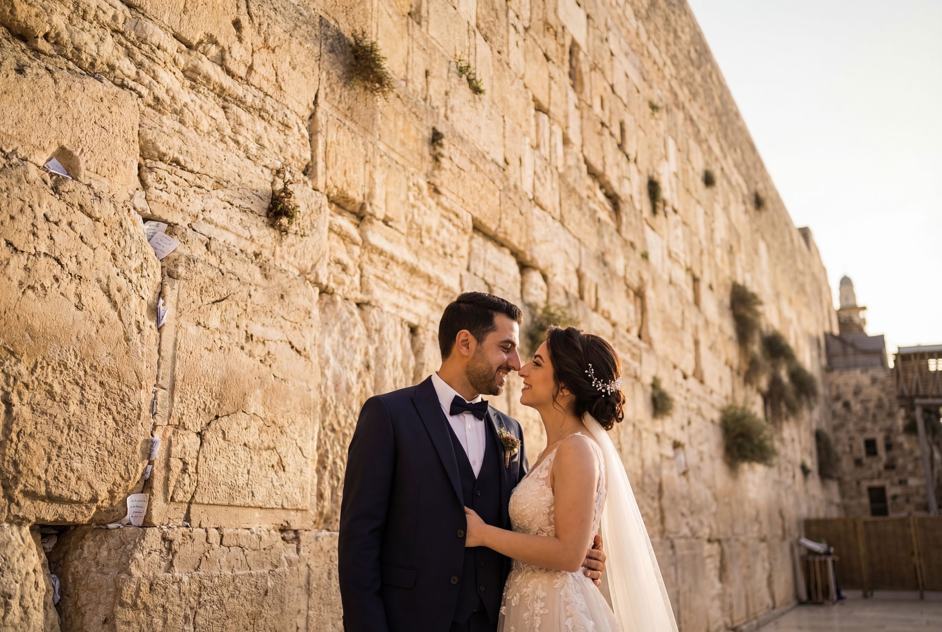 Wedding photography Jerusalem - Western Wall (Kotel)