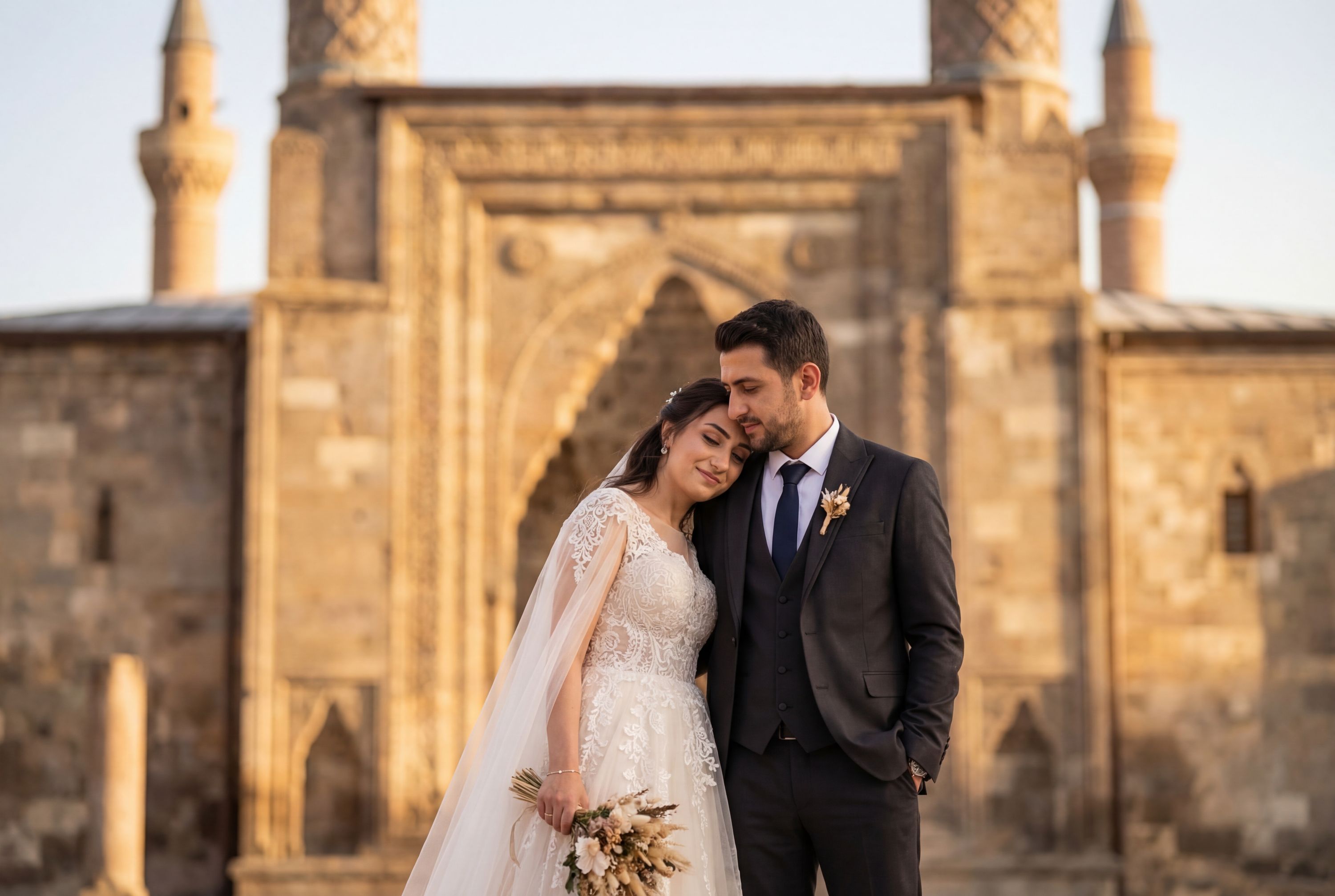 Yakutiye Medresesi wedding photography Erzurum 