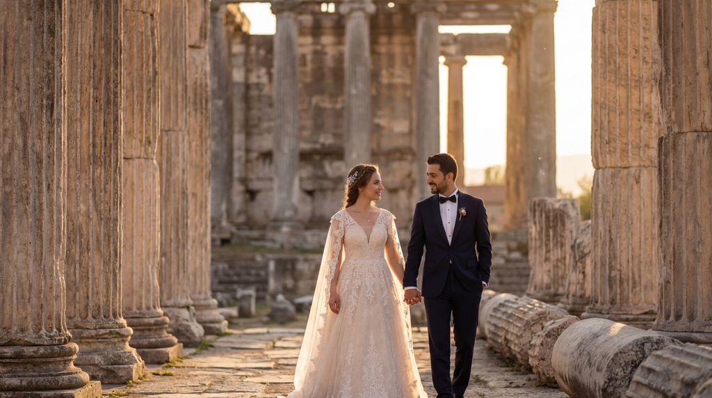 Aizanoi Ancient City (Zeus Temple) wedding photography, Kütahya, Aizanoi Ancient City (Zeus Temple) wedding photography, Kütahya,