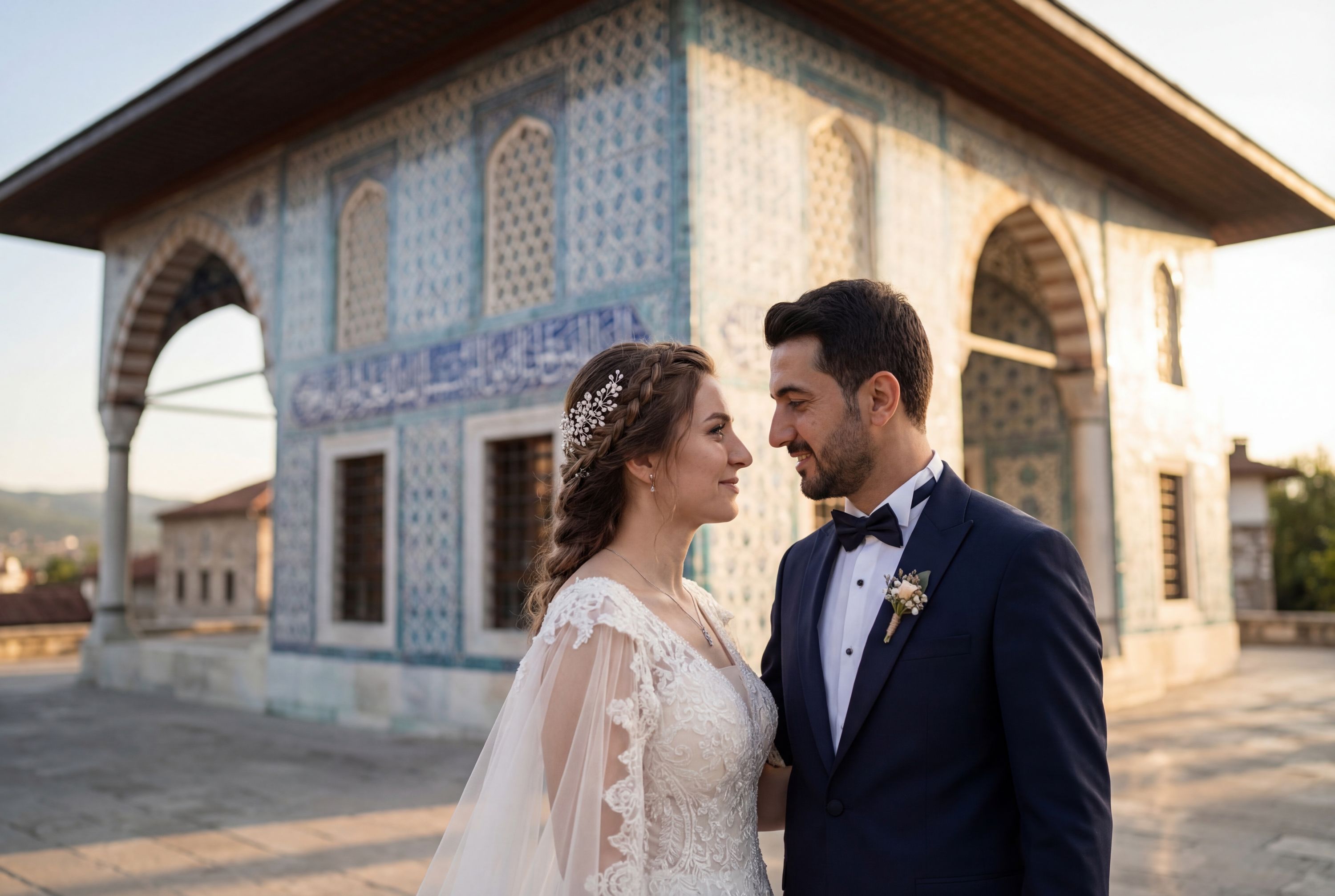 Çinili Köşk (Tiled Pavilion) wedding photography Kütahya 