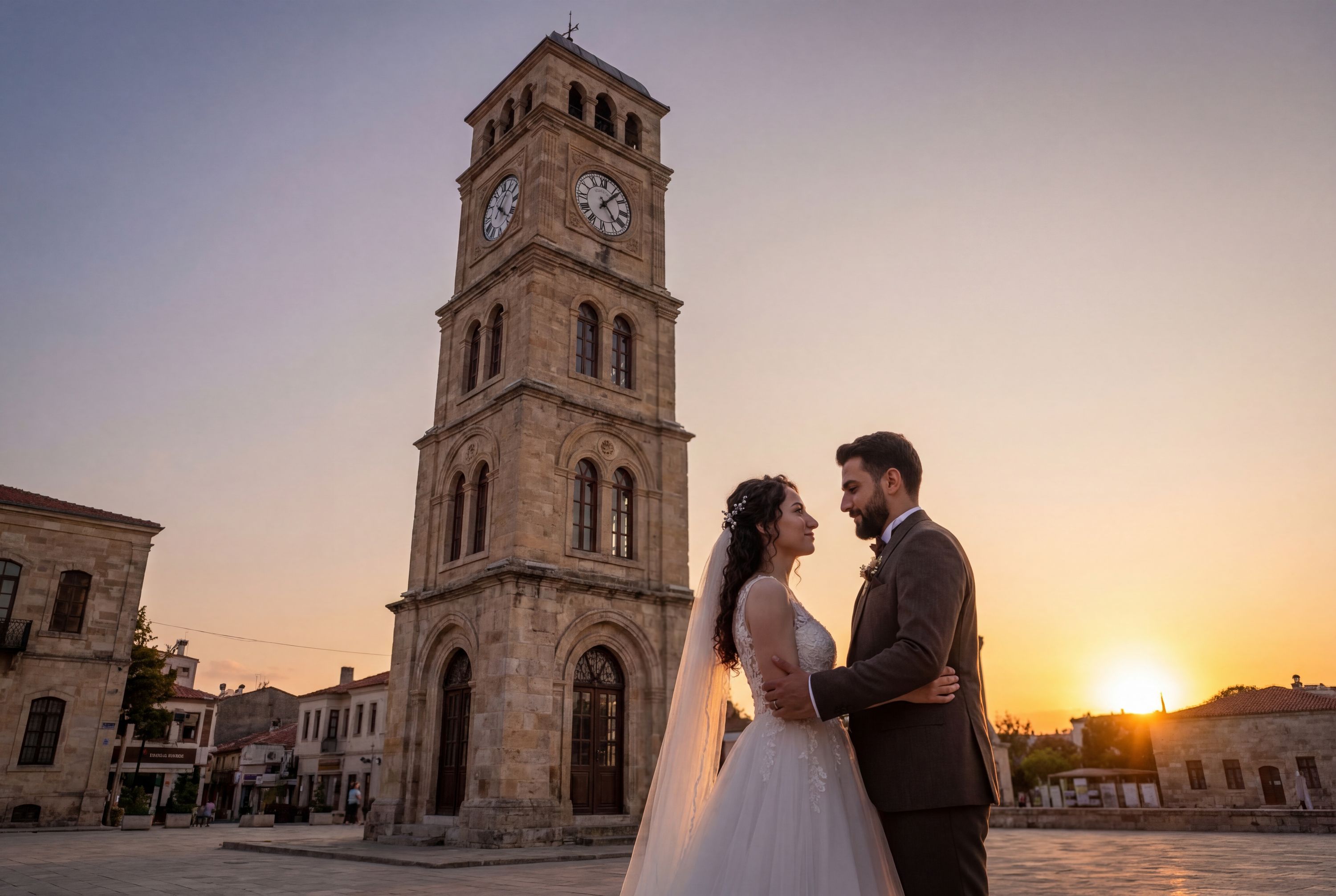 Çanakkale Clock Tower wedding photography Çanakkale 