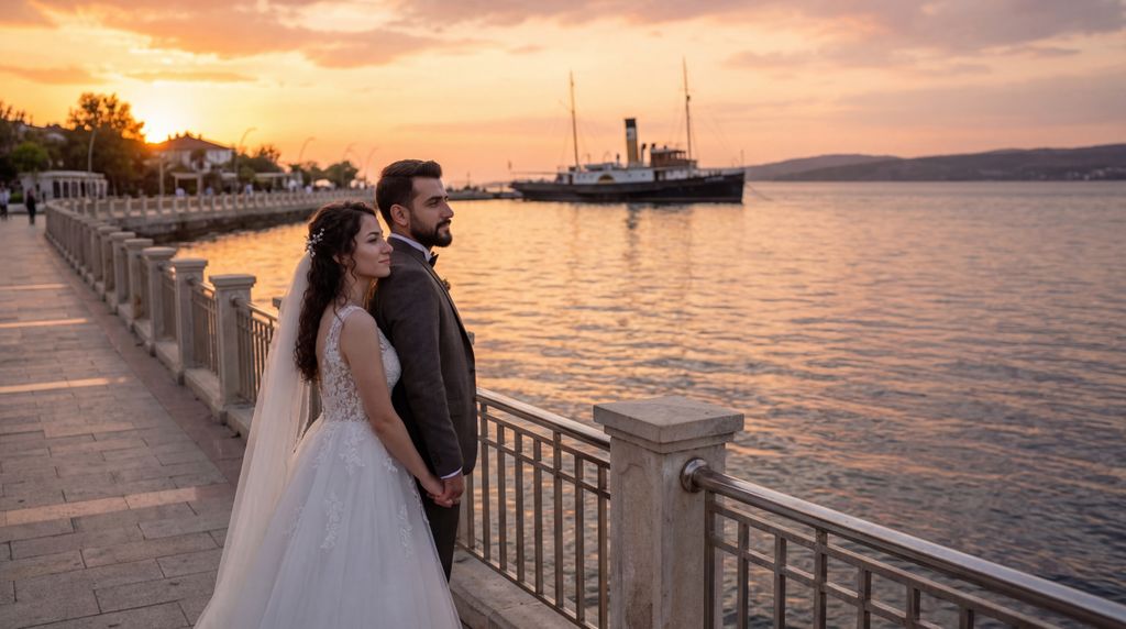 Çanakkale Waterfront Promenade (Kordon) wedding photography, Çanakkale, Çanakkale Waterfront Promenade (Kordon) wedding photography, Çanakkale,