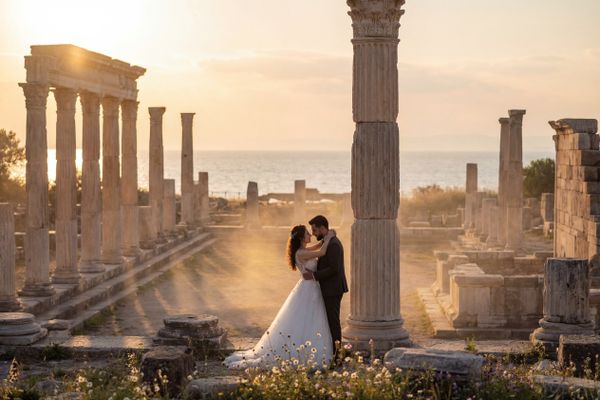 Apollon Smintheus Temple Ruins wedding photography Apollon Smintheus Temple Ruins wedding photography Çanakkale