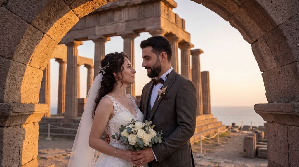 Assos (Behramkale) Ancient City wedding photography, Çanakkale, Assos (Behramkale) Ancient City wedding photography, Çanakkale,