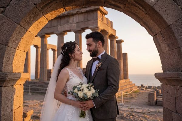 Assos Ancient City (Behramkale) wedding photography Assos Ancient City (Behramkale) wedding photography Çanakkale