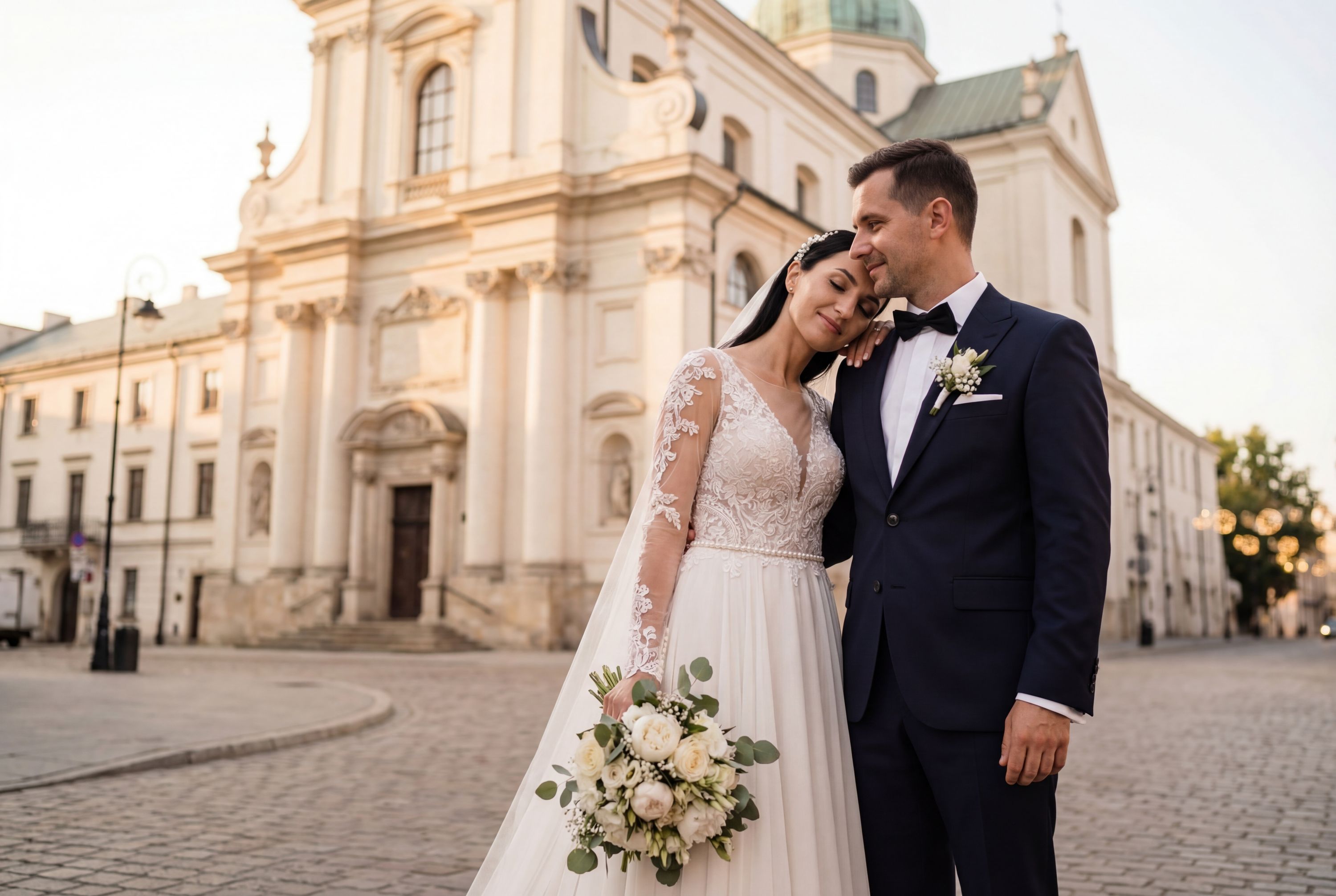 Wedding photography Lublin - Jesuit Church (St. Peter the Apostle Rectory Church)