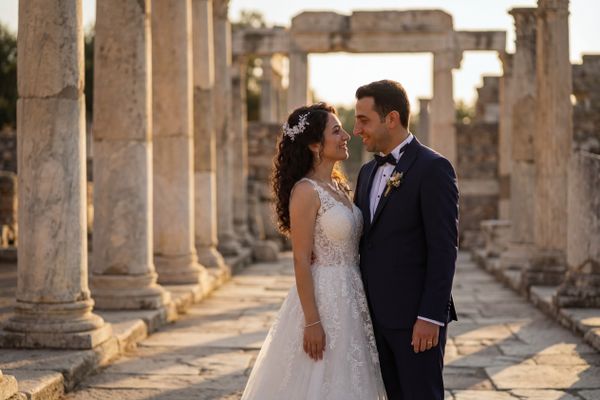 Agora Open Air Museum wedding photography Agora Open Air Museum wedding photography İzmir