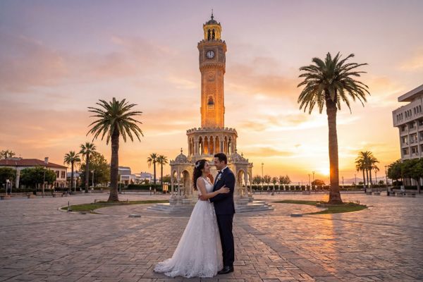 Izmir Clock Tower (Saat Kulesi) wedding photography Izmir Clock Tower (Saat Kulesi) wedding photography İzmir