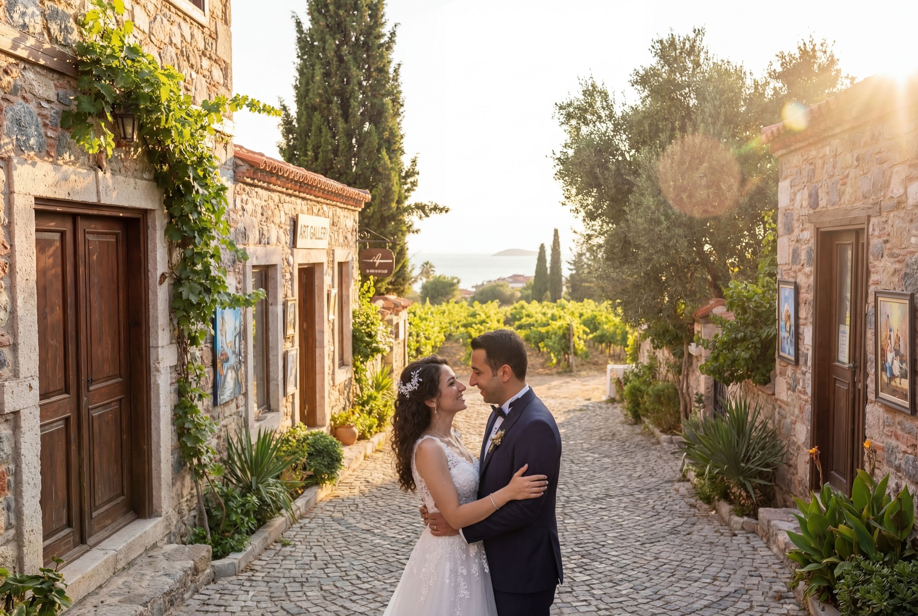 Urla Vineyards / Art Street wedding photography İzmir 