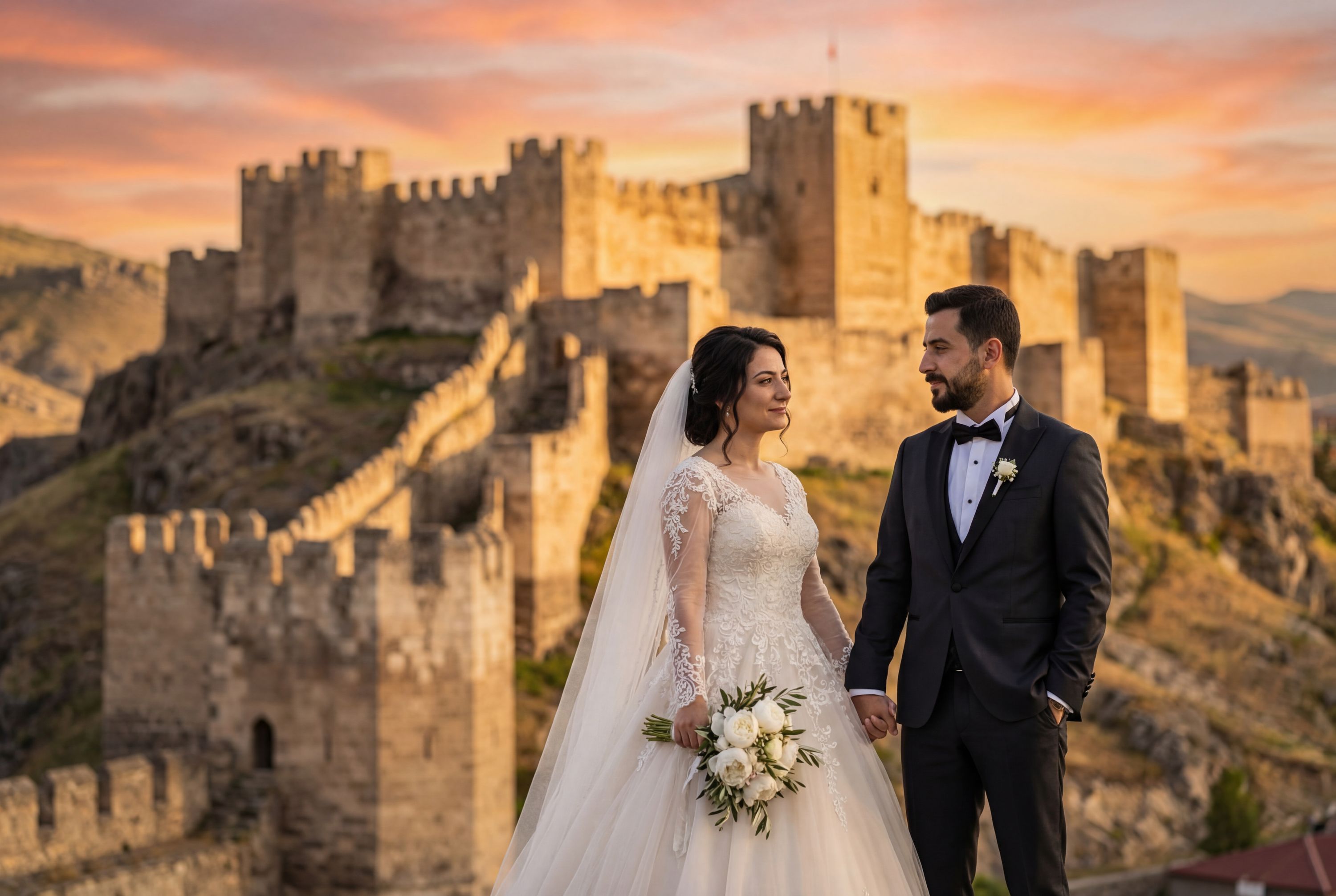 Bayburt Castle wedding photography Bayburt 