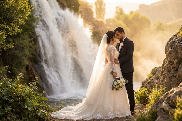 Helva Village Waterfall wedding photography Helva Village Waterfall wedding photography Bayburt