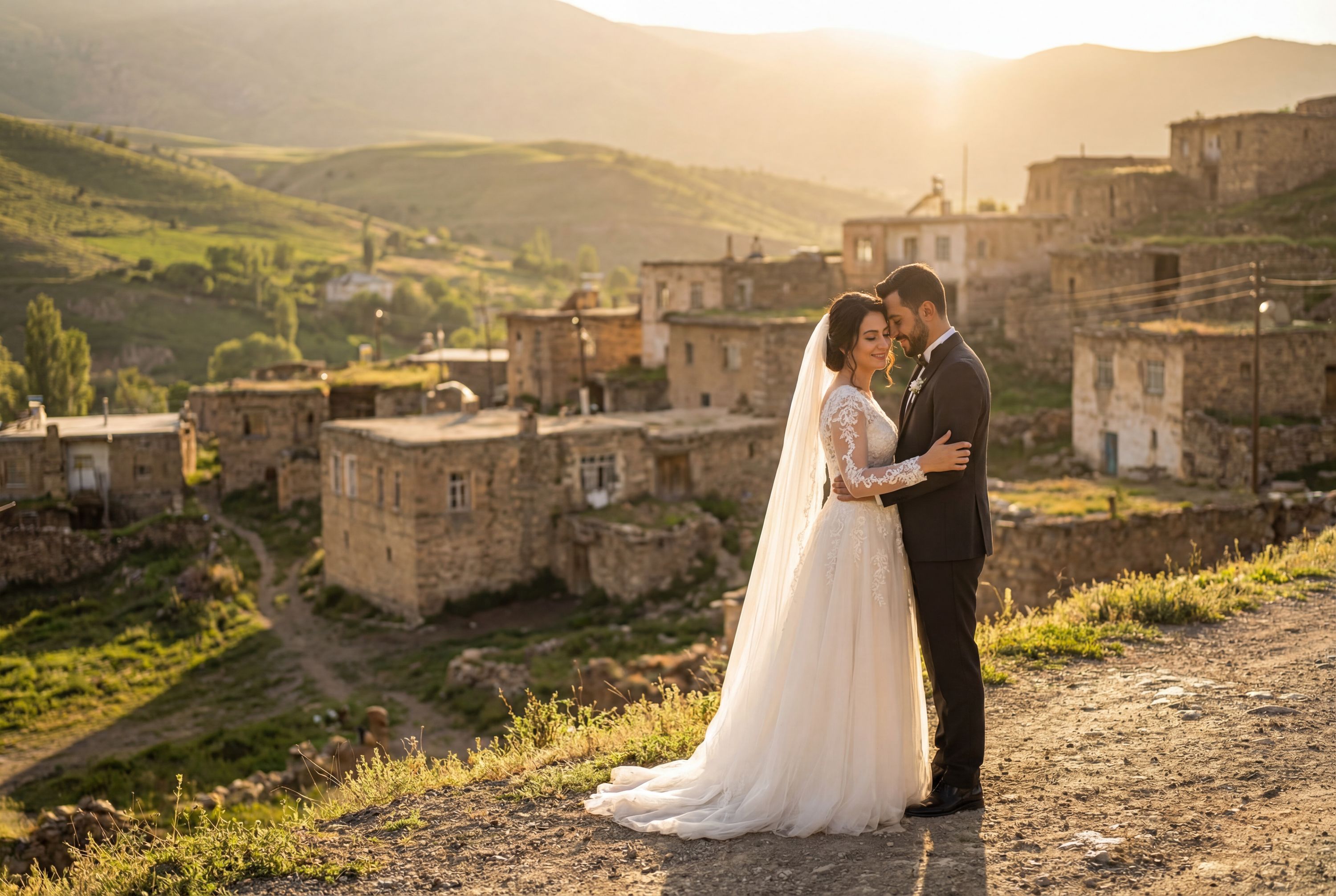 Yazyurdu Village wedding photography Bayburt 