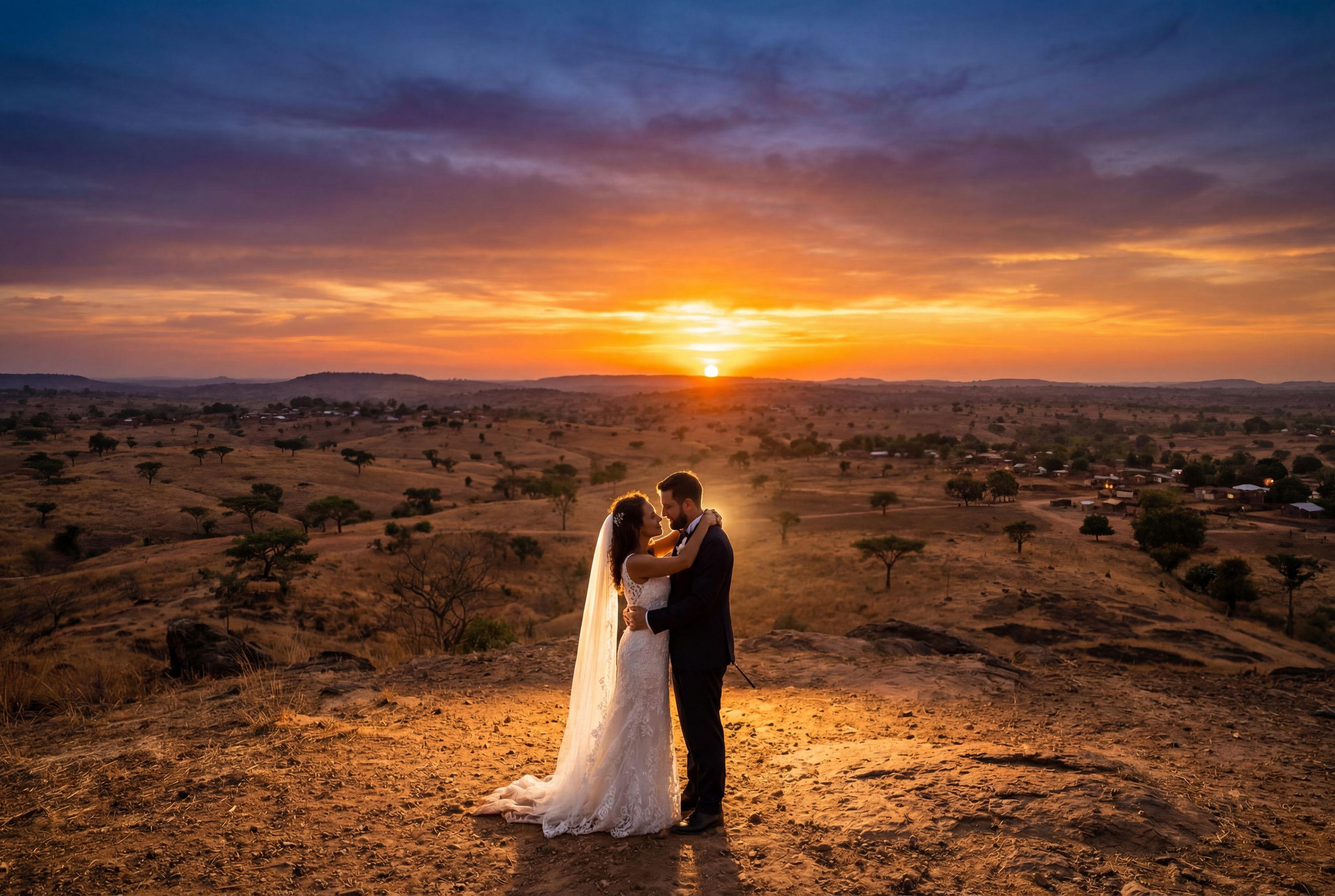 Bafatá Hilltop Sunset Point wedding photography Bafatá 