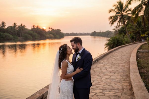 Corubal Riverfront Promenade wedding photography Corubal Riverfront Promenade wedding photography Bafatá