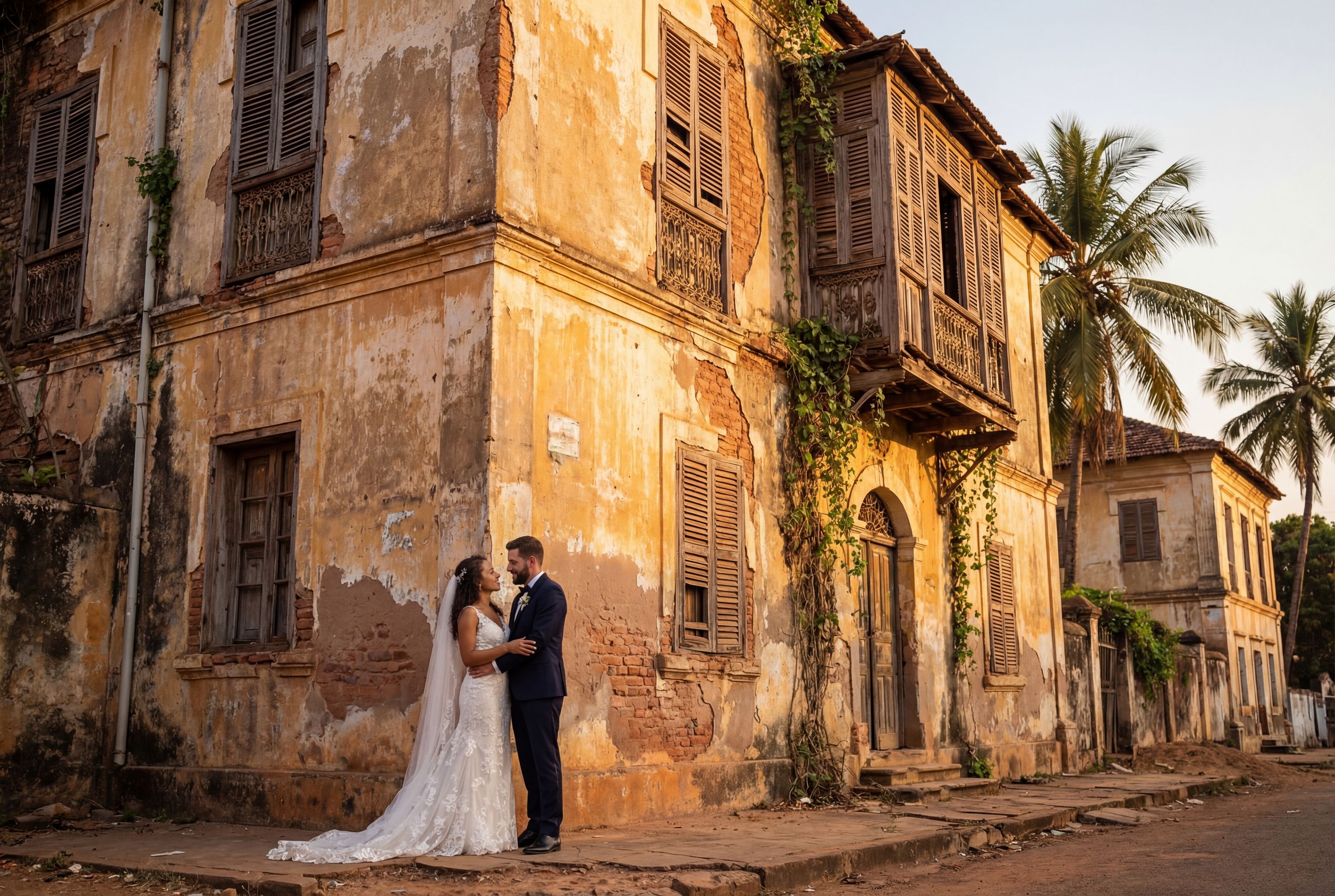 Old Bafatá Colonial District wedding photography Bafatá 