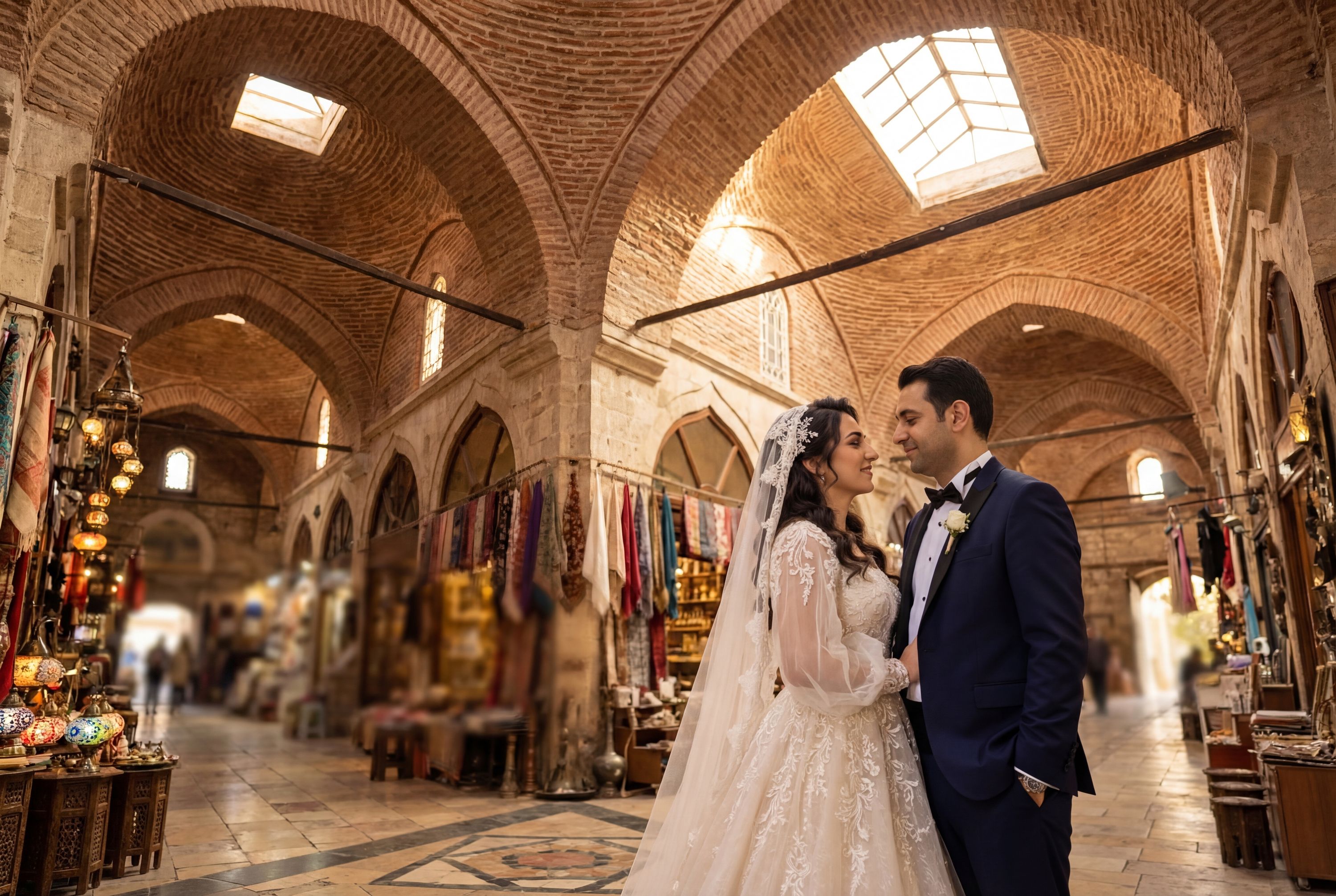 Ali Paşa Çarşısı (Grand Bazaar) wedding photography Edirne 