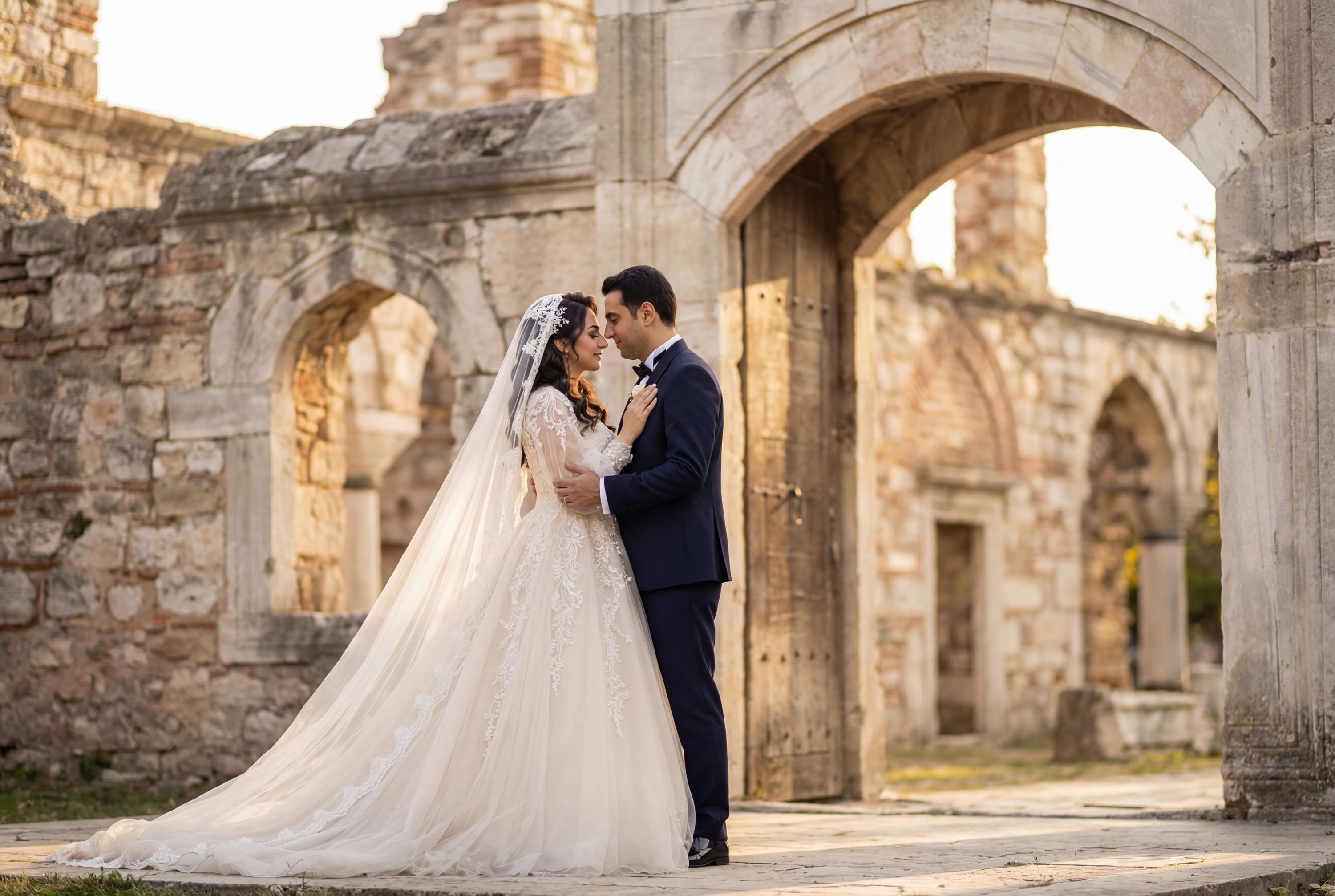 Sarayiçi Island (Edirne Palace Ruins) wedding photography Edirne 