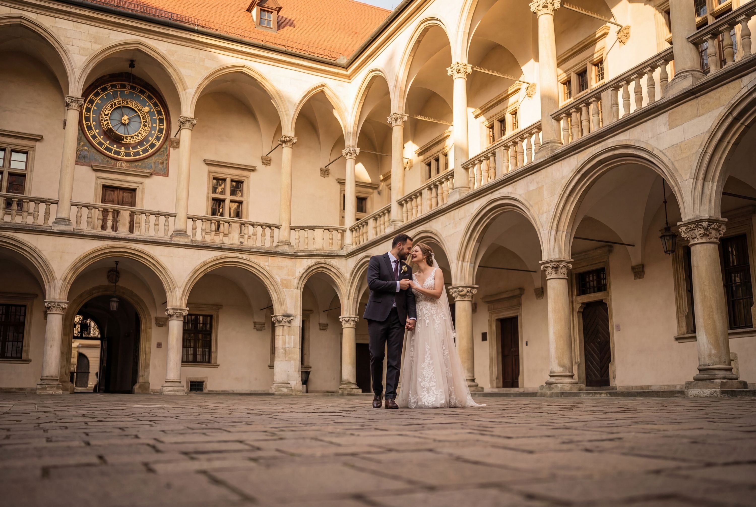 Wedding photography Kraków - Collegium Maius