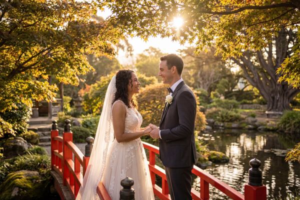 Wedding photography Hobart - Royal Tasmanian Botanical Gardens