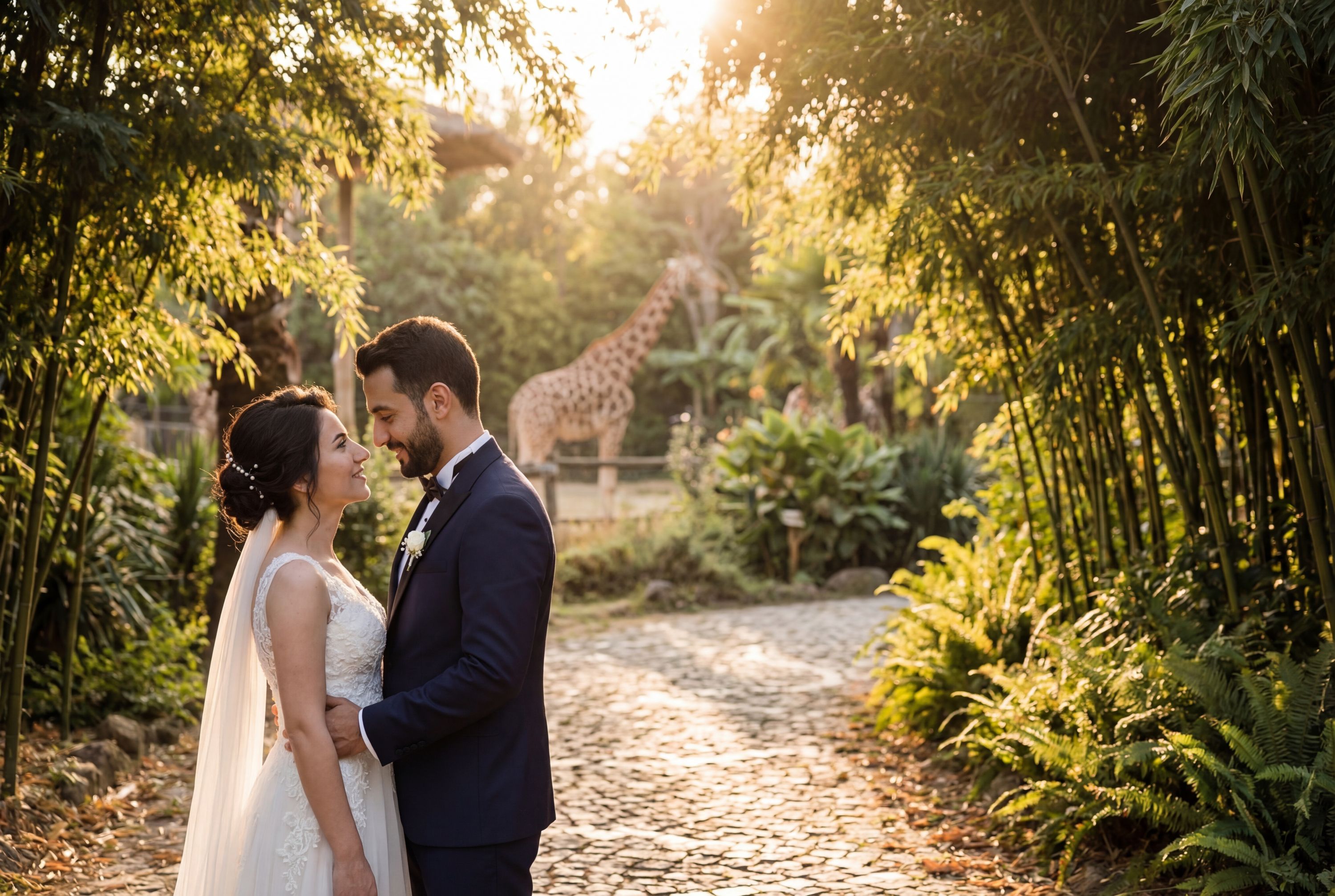 Faruk Yalçın Zoo and Botanic Park wedding photography Kocaeli 