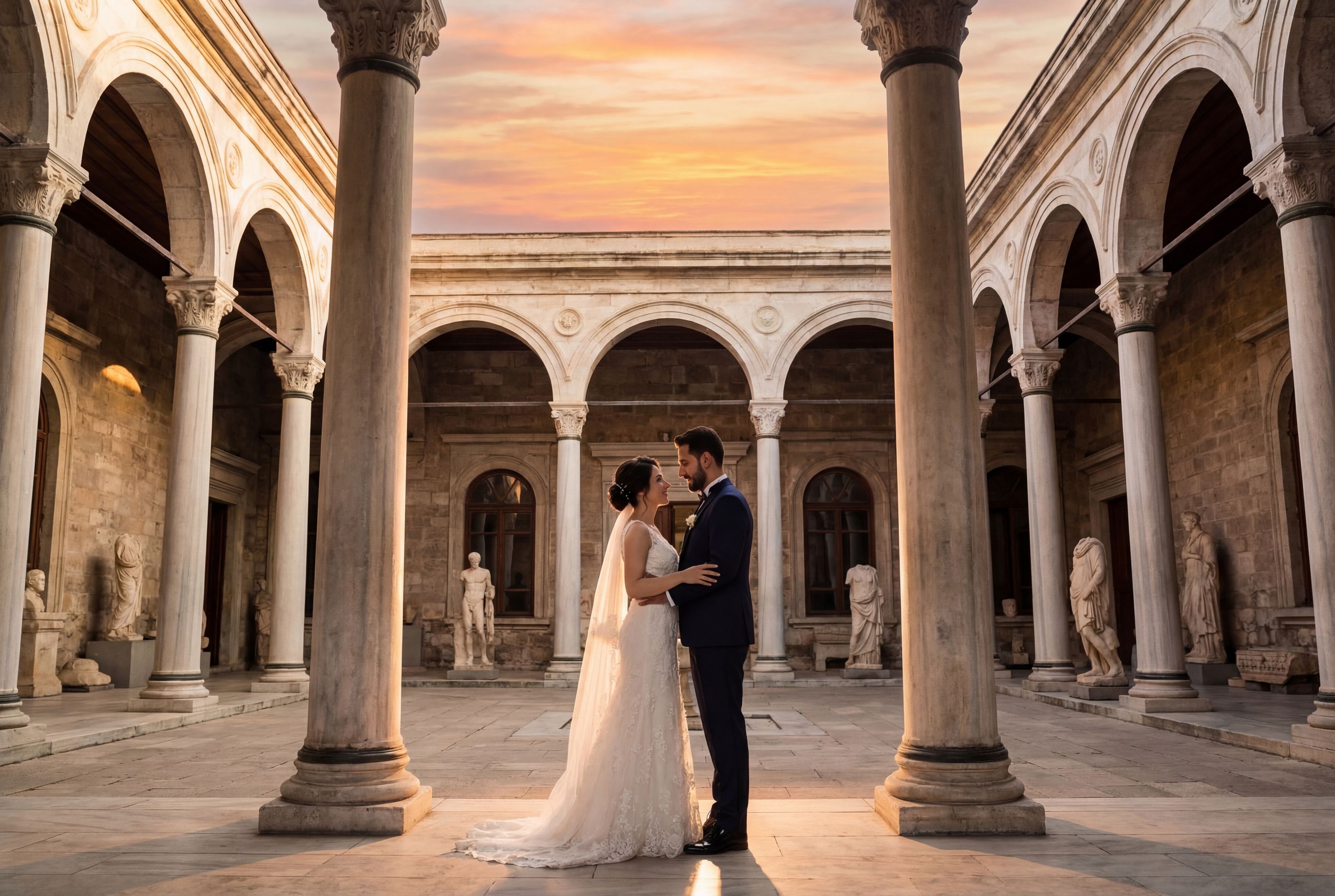 Kocaeli Archaeology and Ethnography Museum wedding photography Kocaeli 