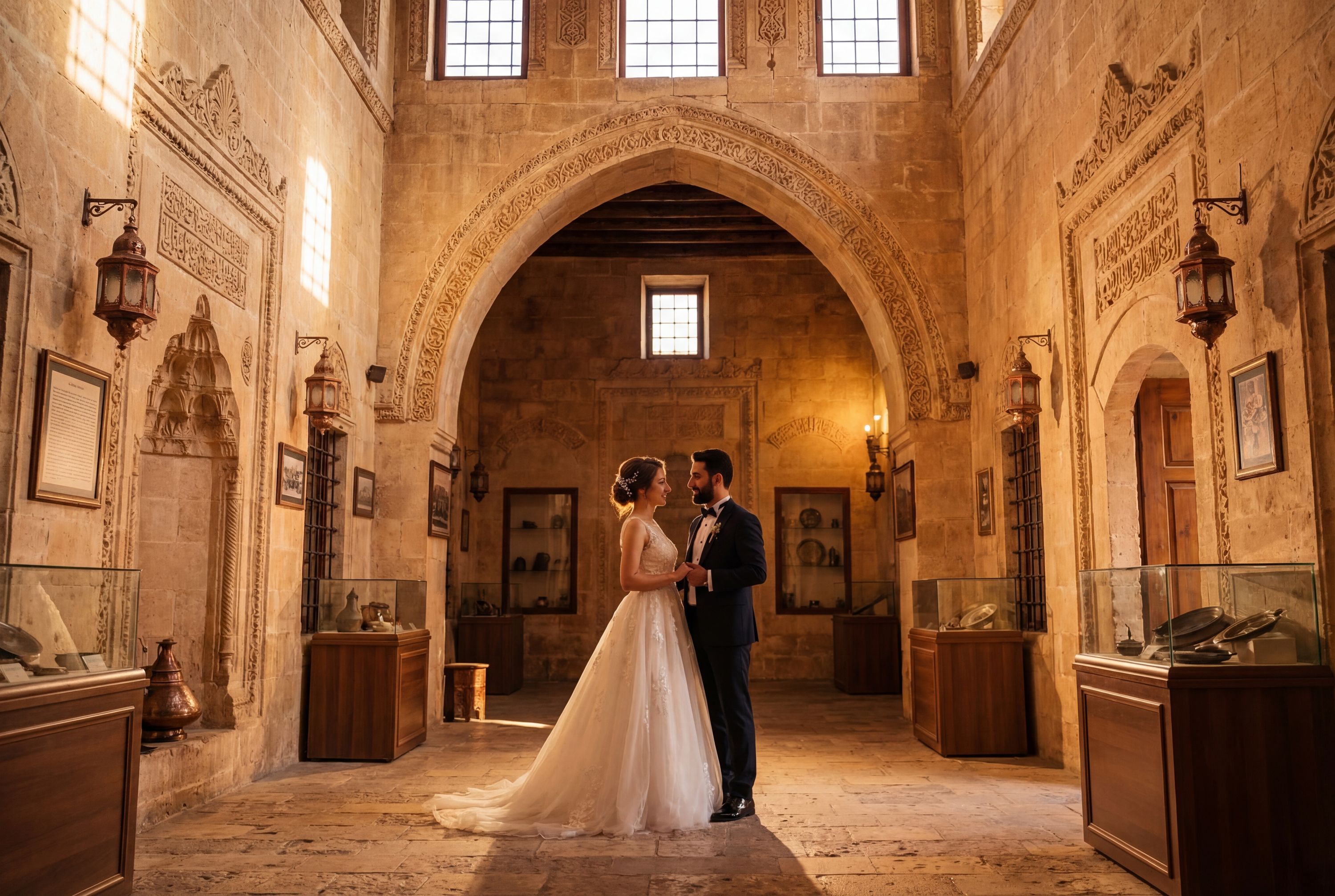 Emine Göğüş Cuisine Museum wedding photography Gaziantep 