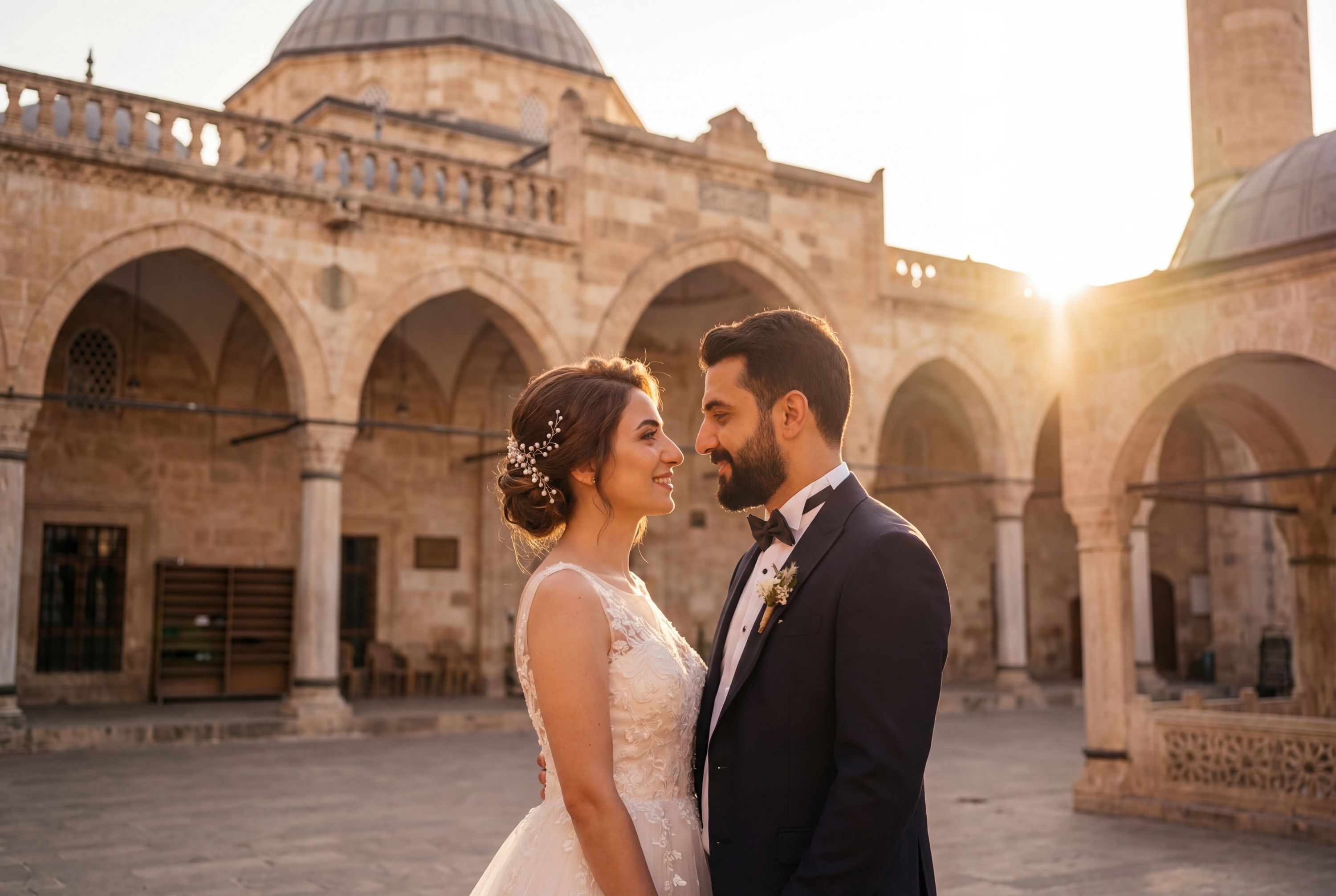 Kurtuluş Camii (Liberation Mosque) wedding photography Gaziantep 