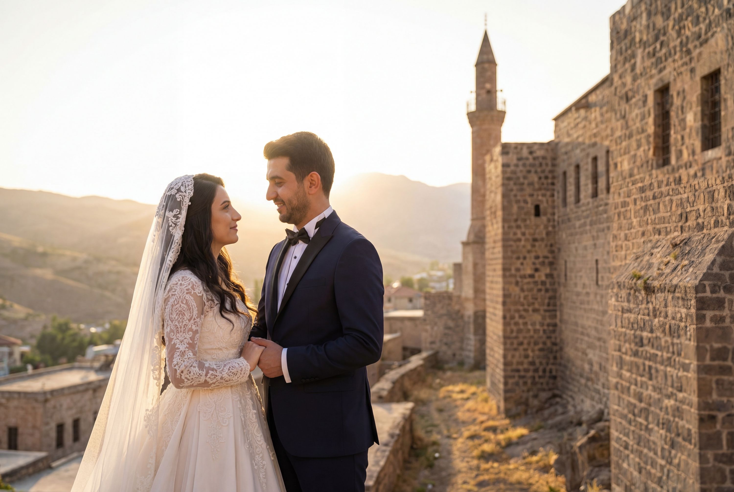 Bitlis Castle (Bitlis Kalesi) wedding photography Bitlis 