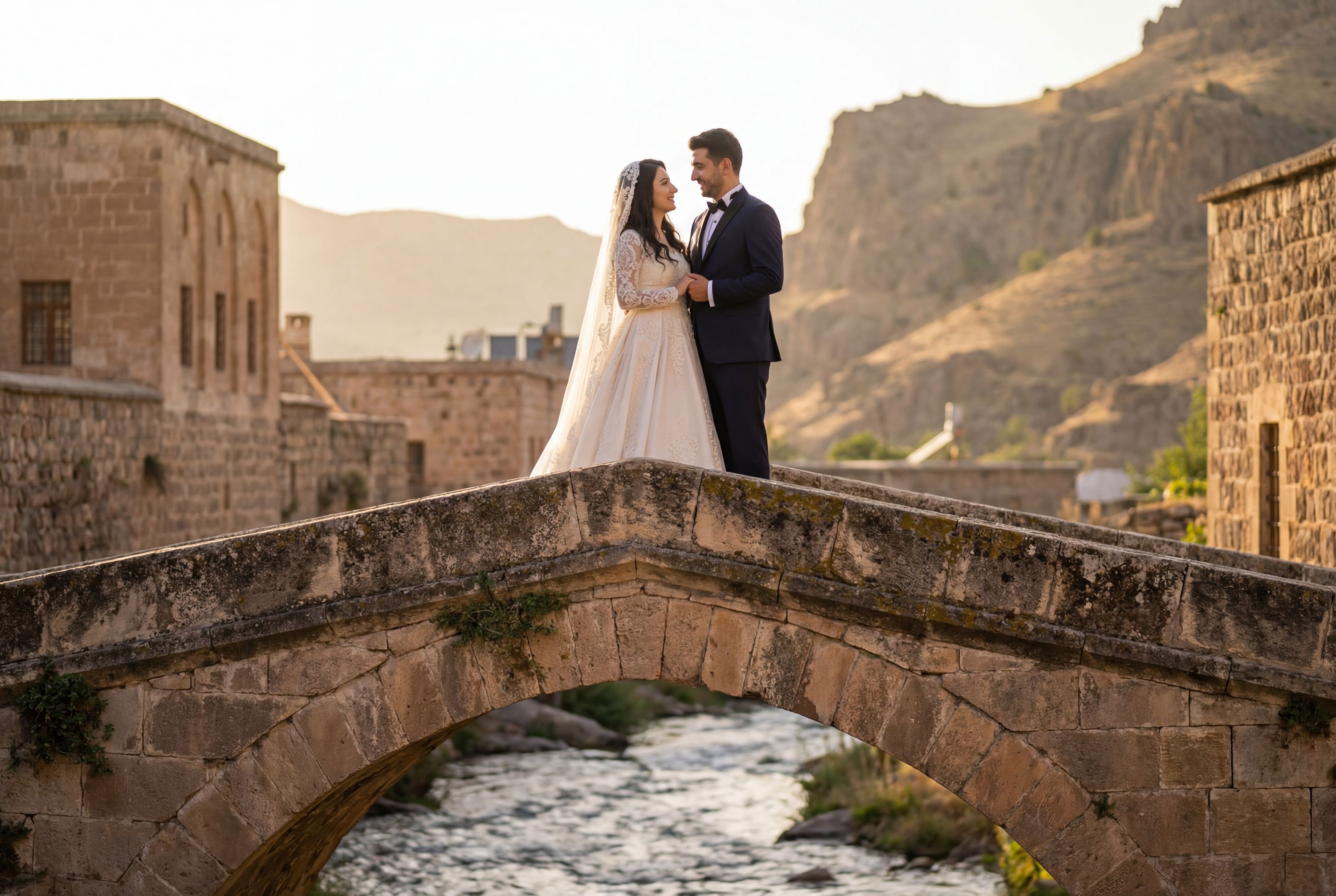 Bitlis Stream & Old Stone Bridges wedding photography Bitlis 