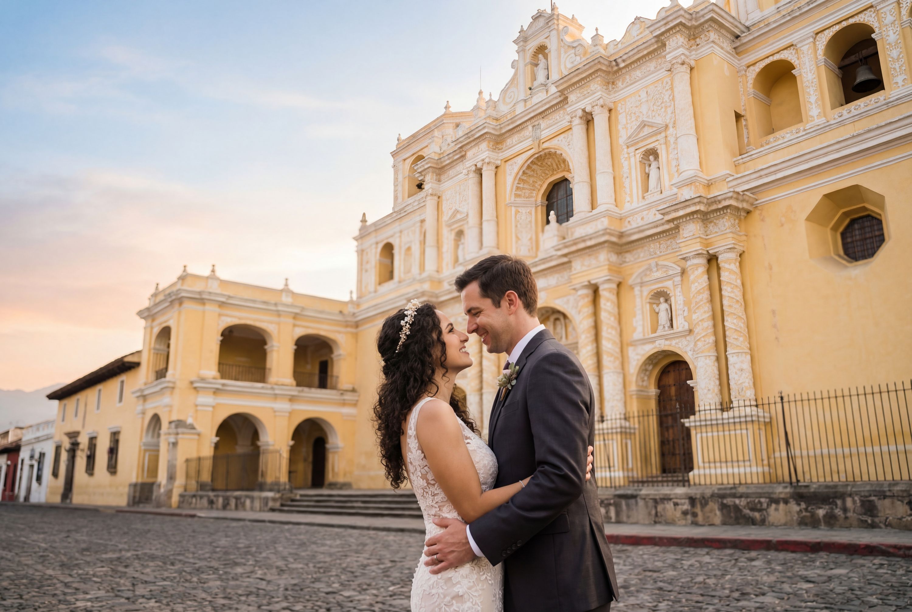 La Merced Church (Iglesia La Merced) wedding photography Antigua Guatemala 