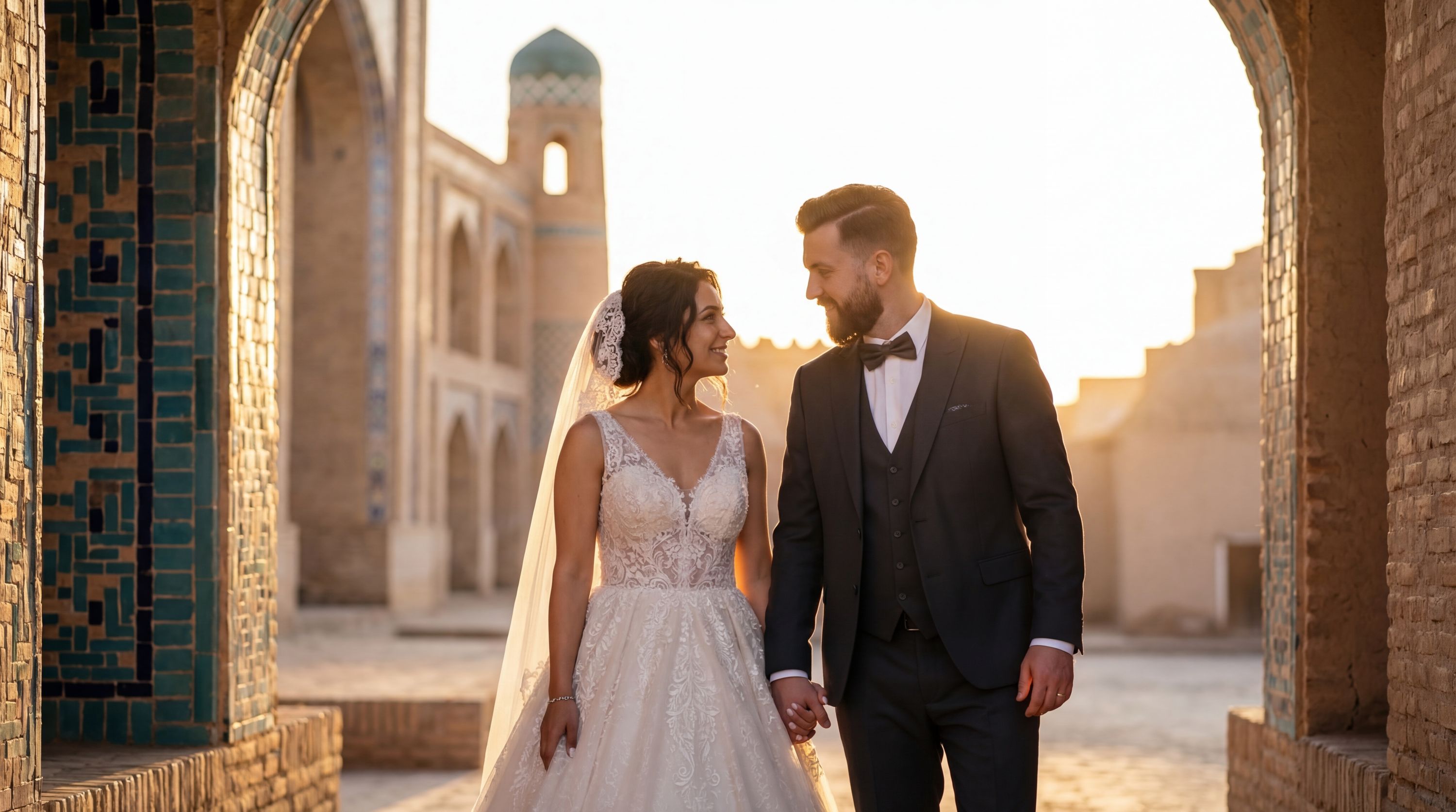 Wedding photography Khiva - Kunya-Ark Citadel