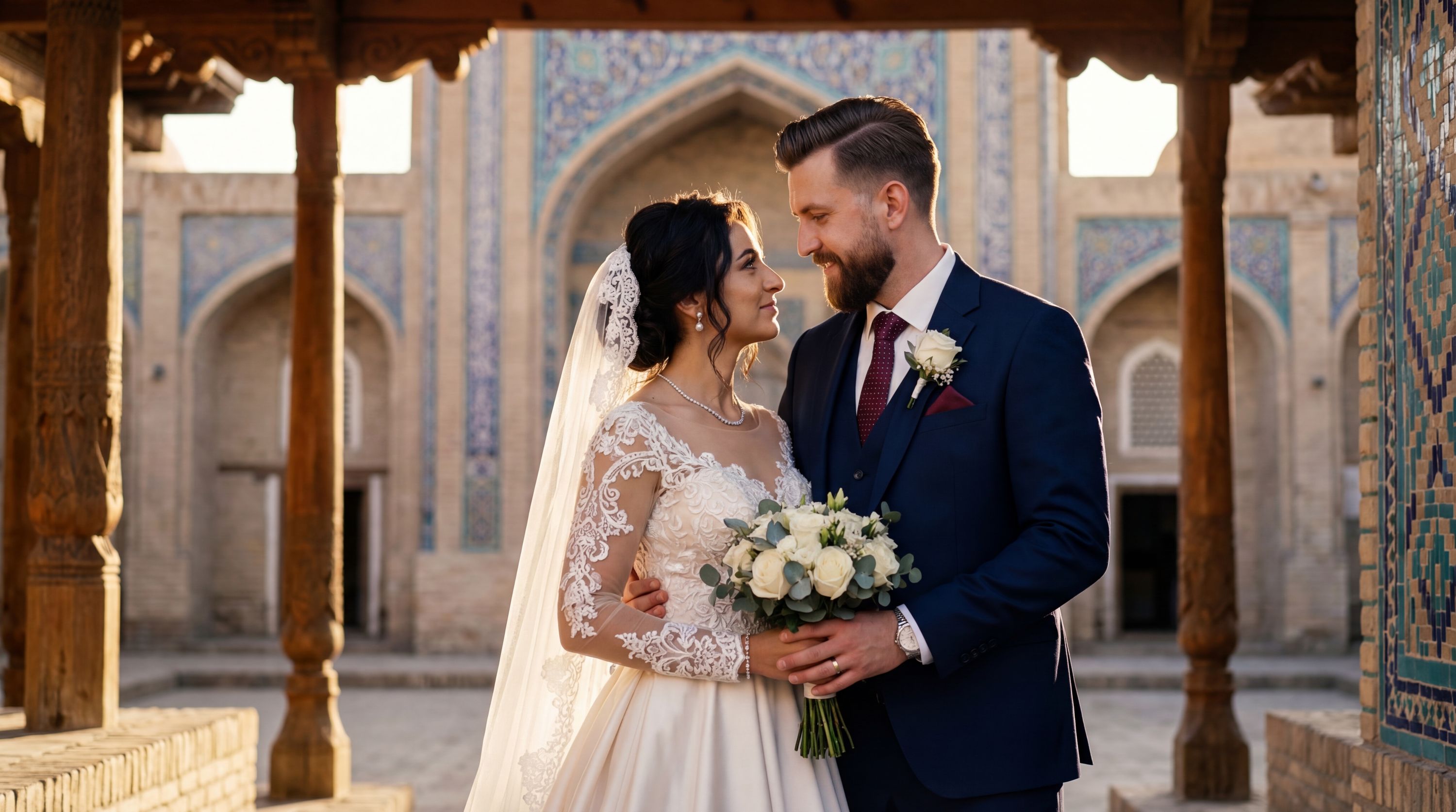 Wedding photography Khiva - Stone Bazaar (Tosh Hovli Bazaar)