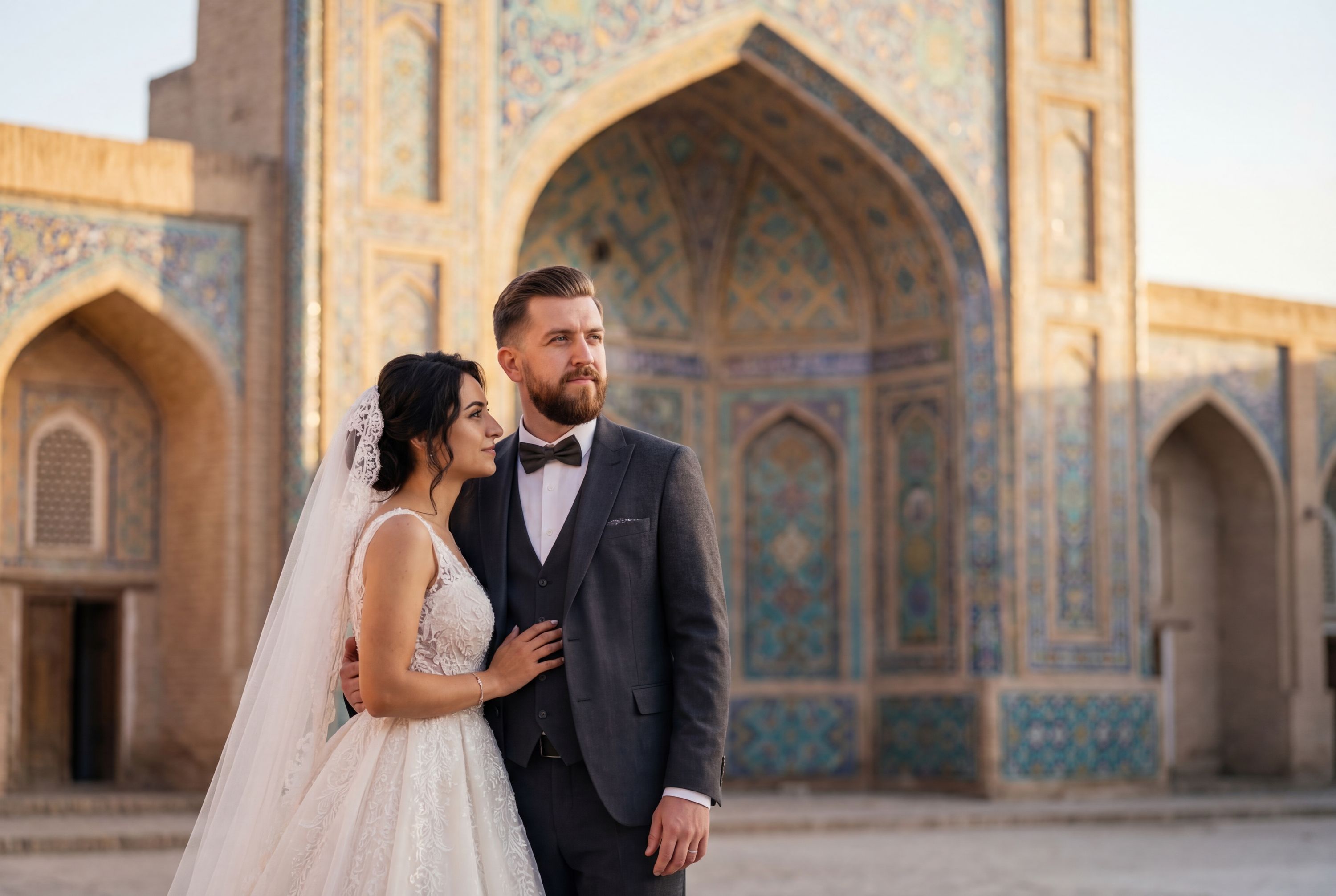 Wedding photography Khiva - Tash-Khauli Palace