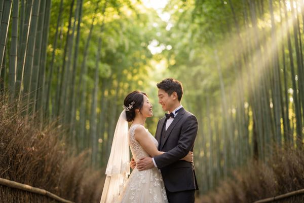Arashiyama Bamboo Grove wedding photography Arashiyama Bamboo Grove wedding photography Kyoto