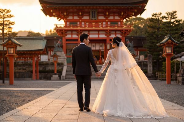 Yasaka Shrine wedding photography Yasaka Shrine wedding photography Kyoto