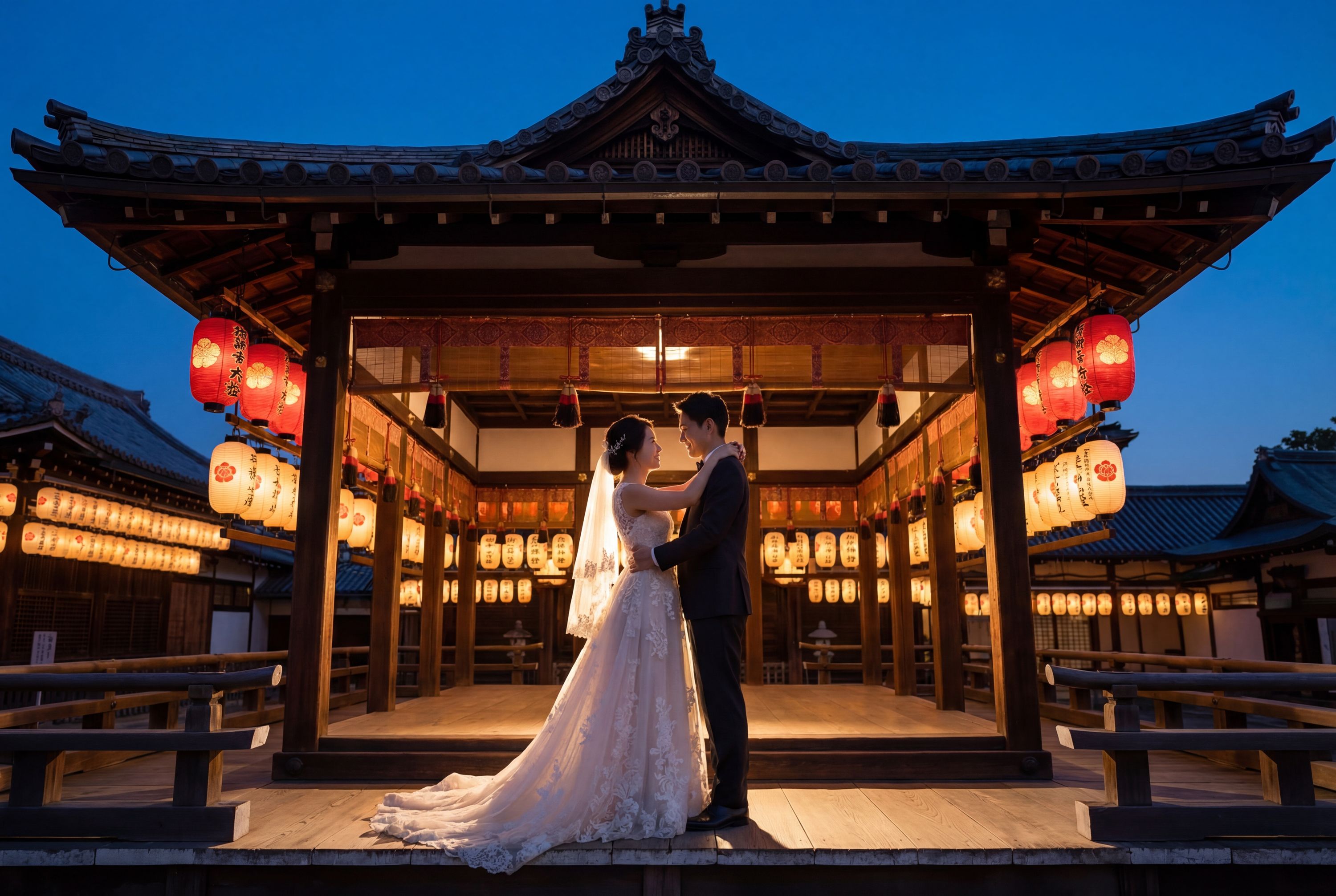 Yasaka Shrine wedding photography Kyoto 