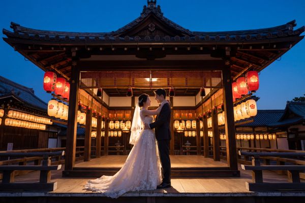 Yasaka Shrine wedding photography Yasaka Shrine wedding photography Kyoto
