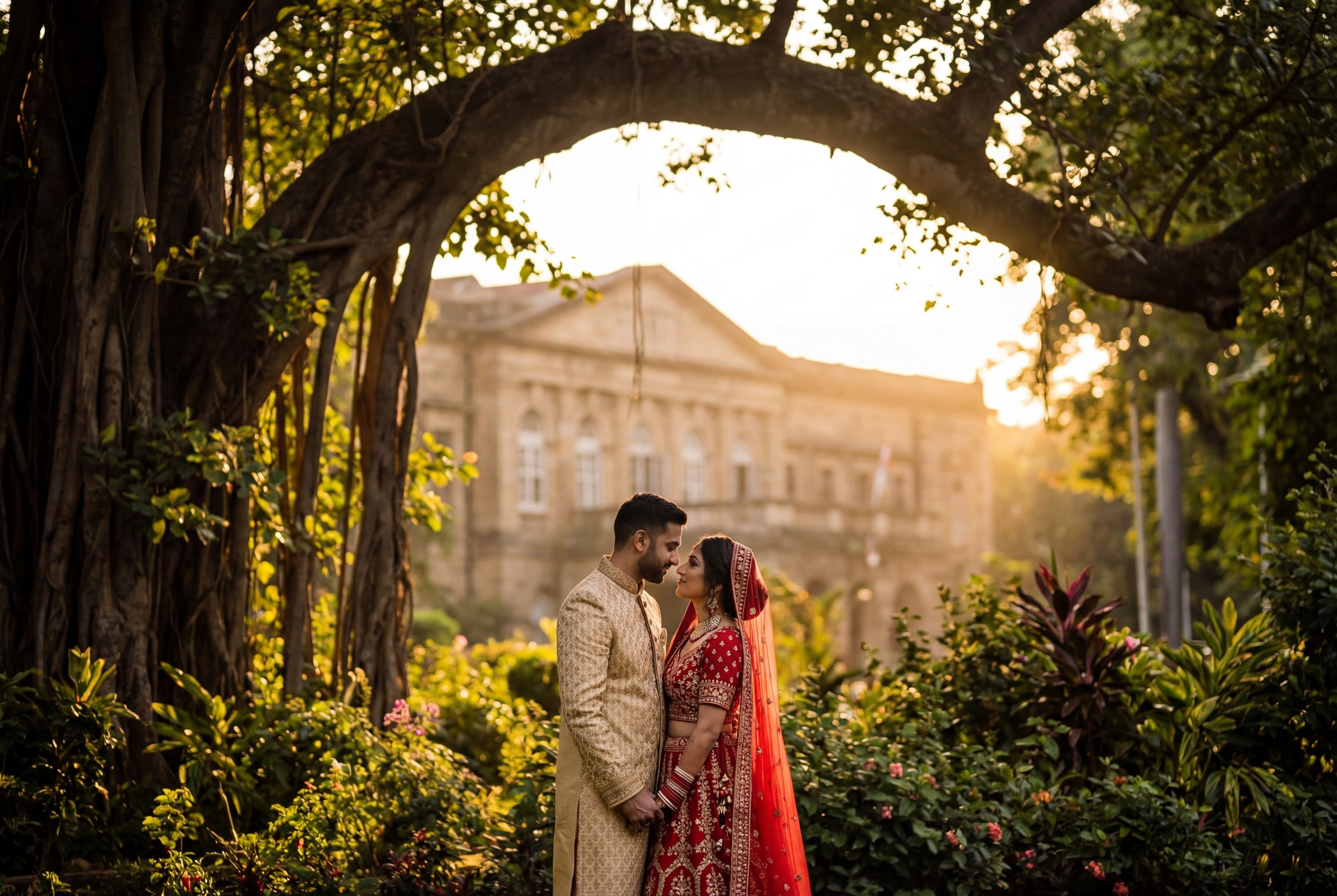 Horniman Circle Garden wedding photography Mumbai 