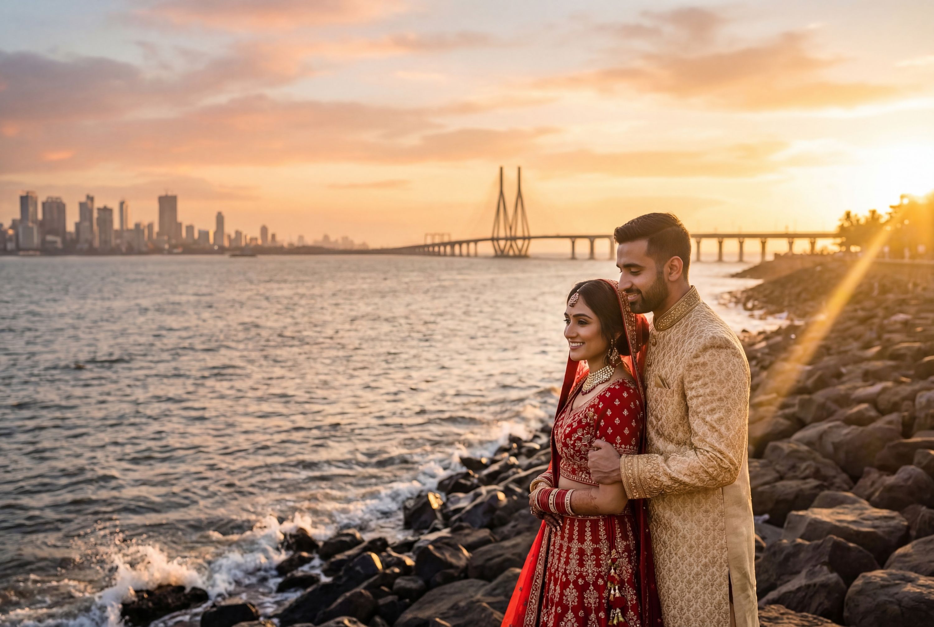 Worli Seaface wedding photography Mumbai 