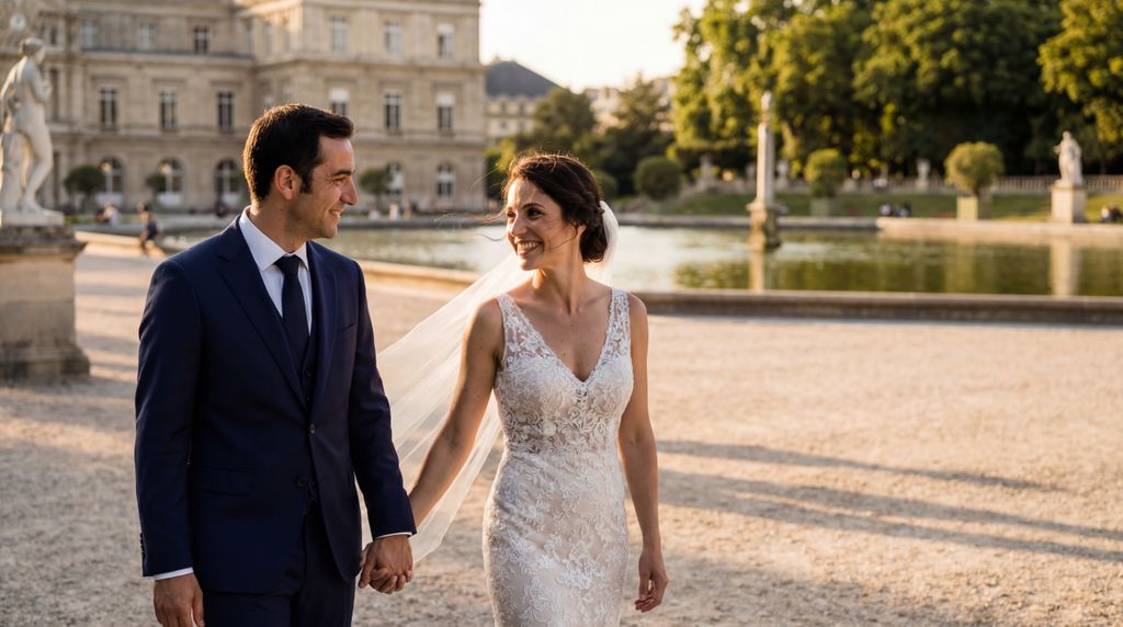 Luxembourg Gardens wedding photography, Paris, Luxembourg Gardens wedding photography, Paris,