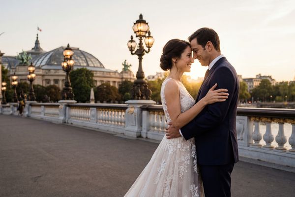 Pont Alexandre III wedding photography Pont Alexandre III wedding photography Paris