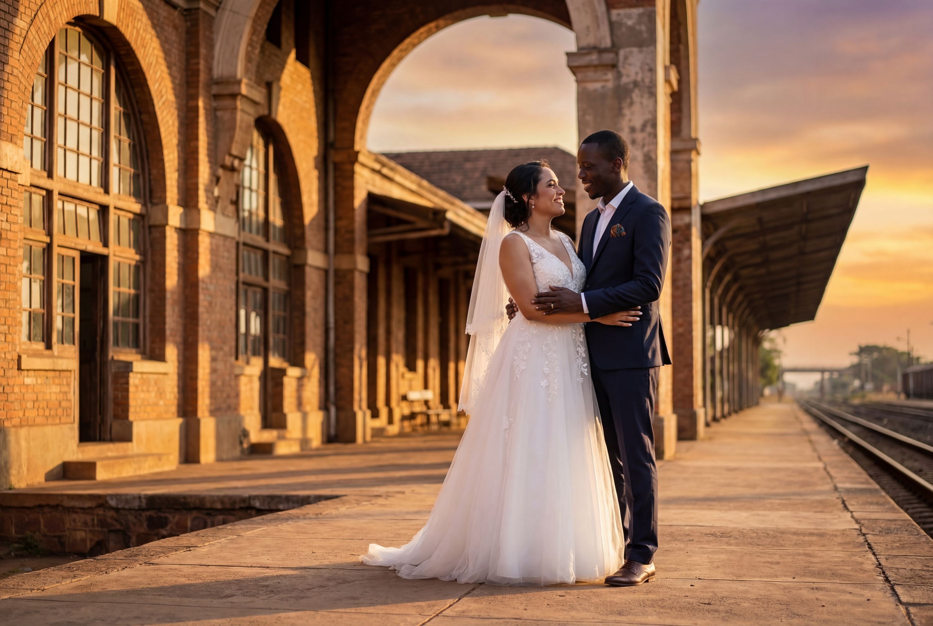 Wedding photography Lubumbashi - Ancienne Gare de Lubumbashi