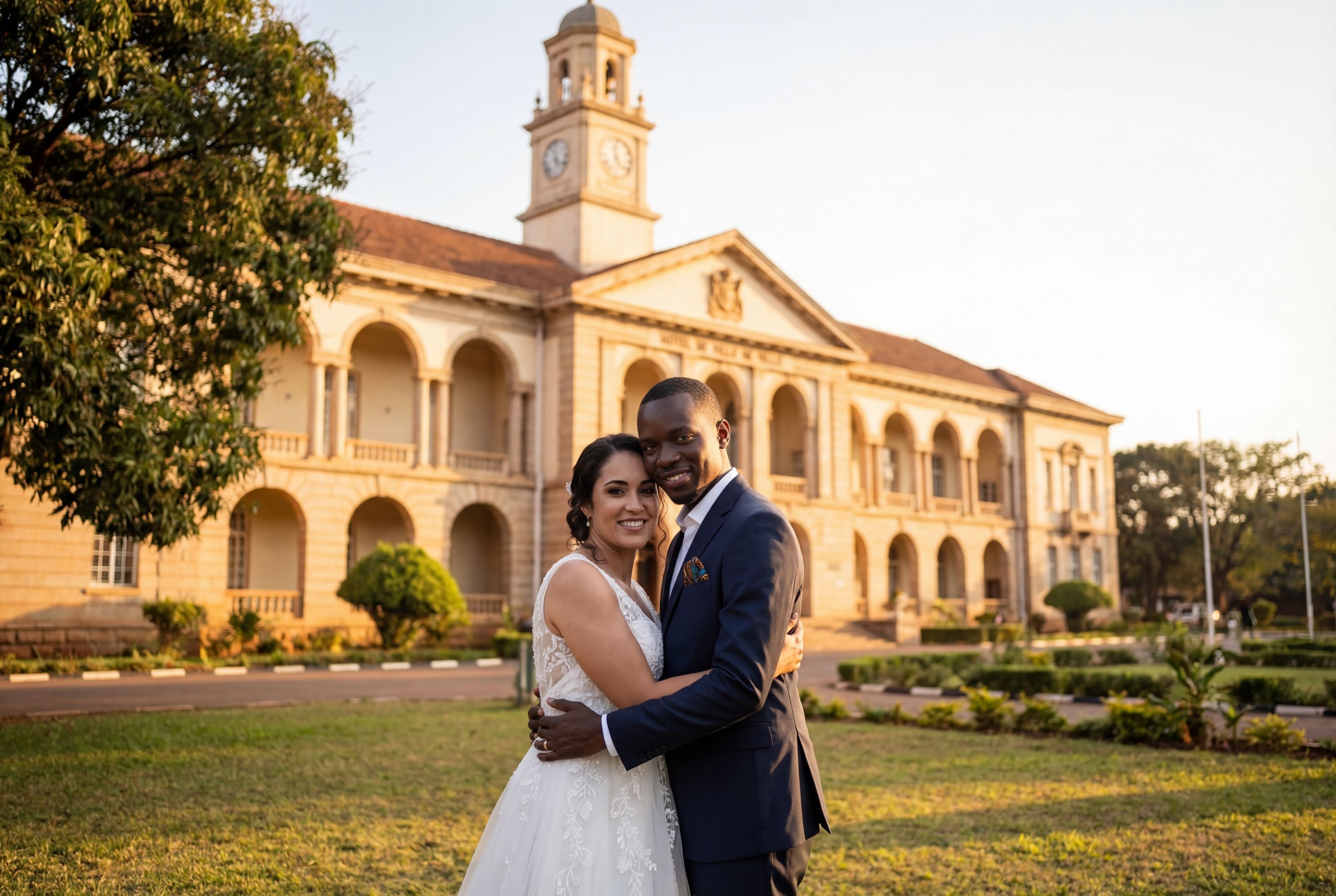 Wedding photography Lubumbashi - Hôtel de Ville de Lubumbashi