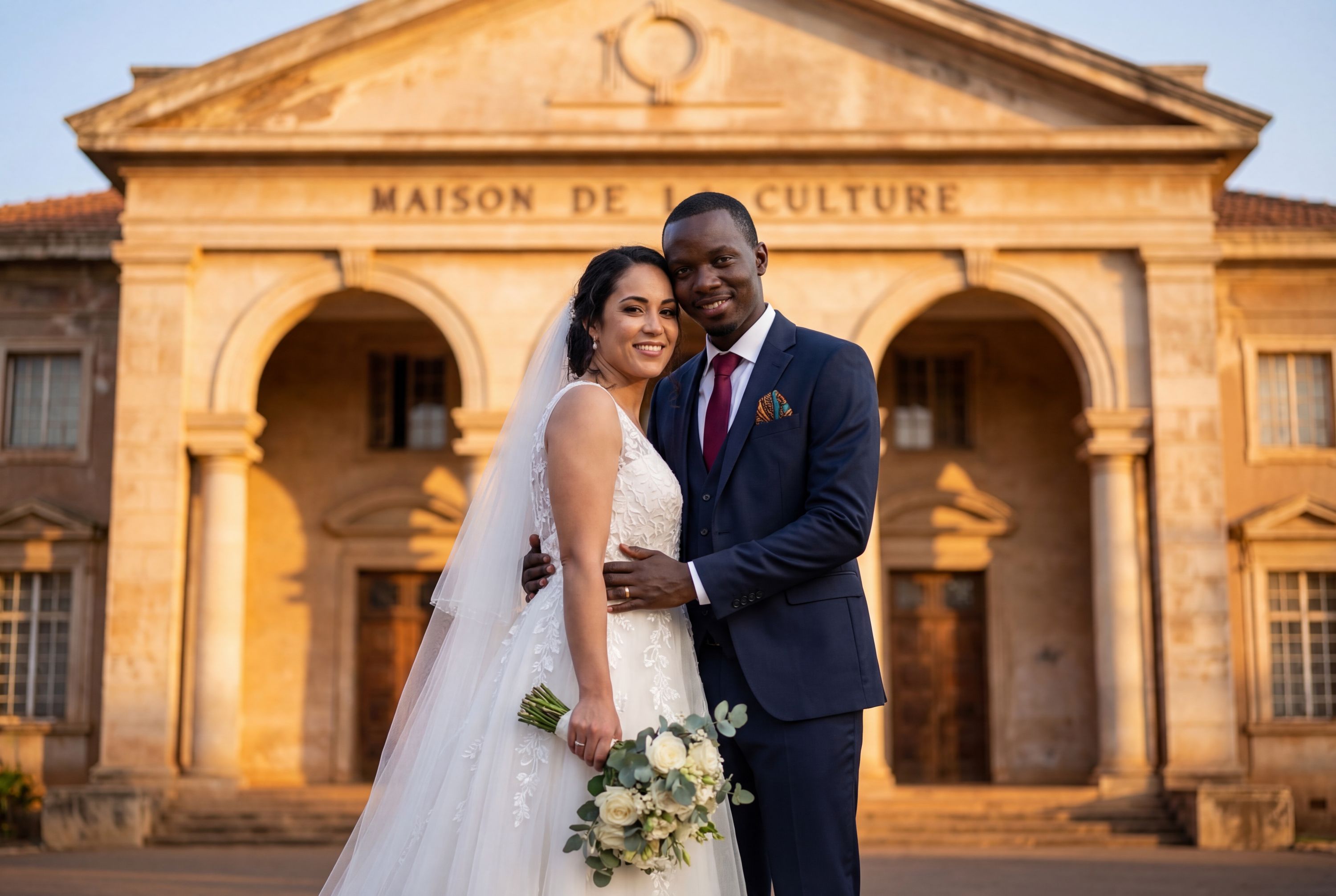 Wedding photography Lubumbashi - Maison de la Culture de Lubumbashi