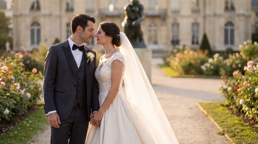 Musée Rodin (Gardens) wedding photography, Paris, Musée Rodin (Gardens) wedding photography, Paris,