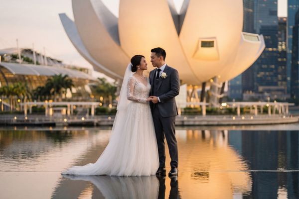 ArtScience Museum wedding photography ArtScience Museum wedding photography Singapore