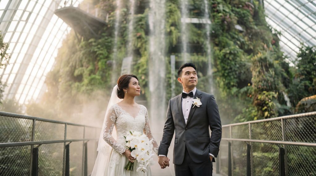 Gardens by the Bay wedding photography, Singapore, Gardens by the Bay wedding photography, Singapore,