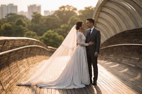 Henderson Waves Bridge wedding photography Henderson Waves Bridge wedding photography Singapore
