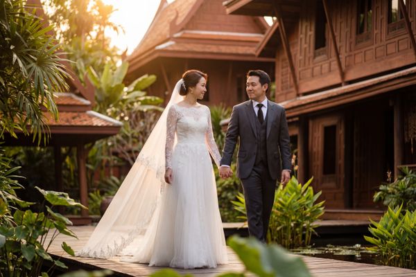 Jim Thompson House Museum wedding photography Jim Thompson House Museum wedding photography Bangkok
