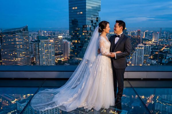 King Power Mahanakhon SkyWalk wedding photography King Power Mahanakhon SkyWalk wedding photography Bangkok